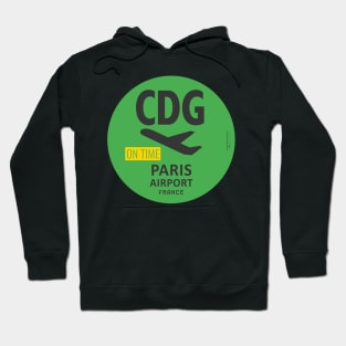 Paris Green Garden Hoodie